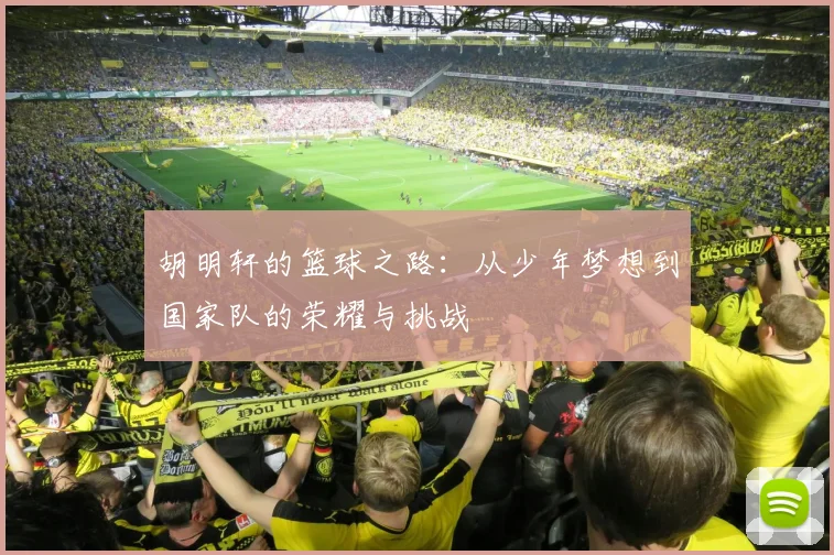 胡明轩的篮球之路：从少年梦想到国家队的荣耀与挑战